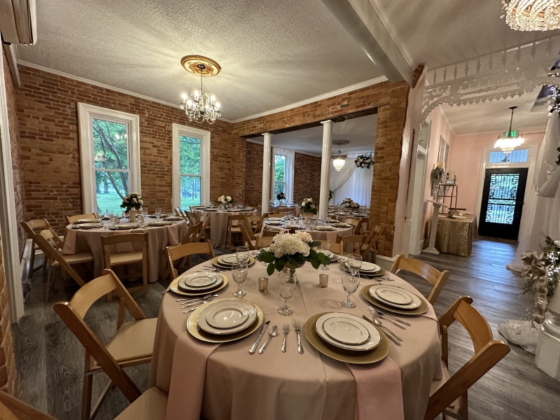 Indoor Reception/Rehearsal Dinner Formal